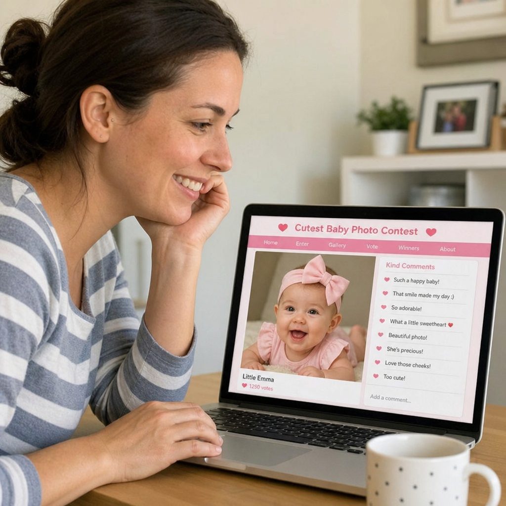 Featured guide: Handling Negative Comments During a Baby Photo Contest (And Keeping It Fun)